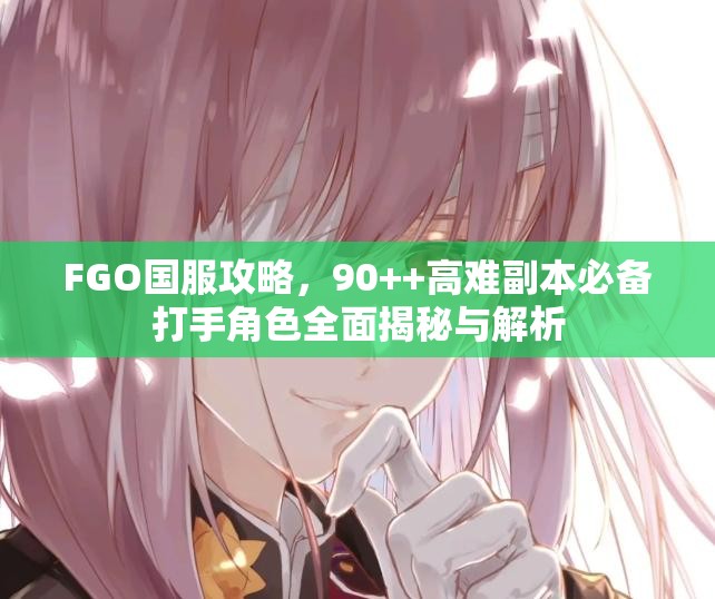 FGO国服攻略，90++高难副本必备打手角色全面揭秘与解析