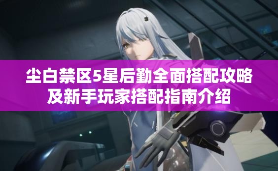 尘白禁区5星后勤全面搭配攻略及新手玩家搭配指南介绍