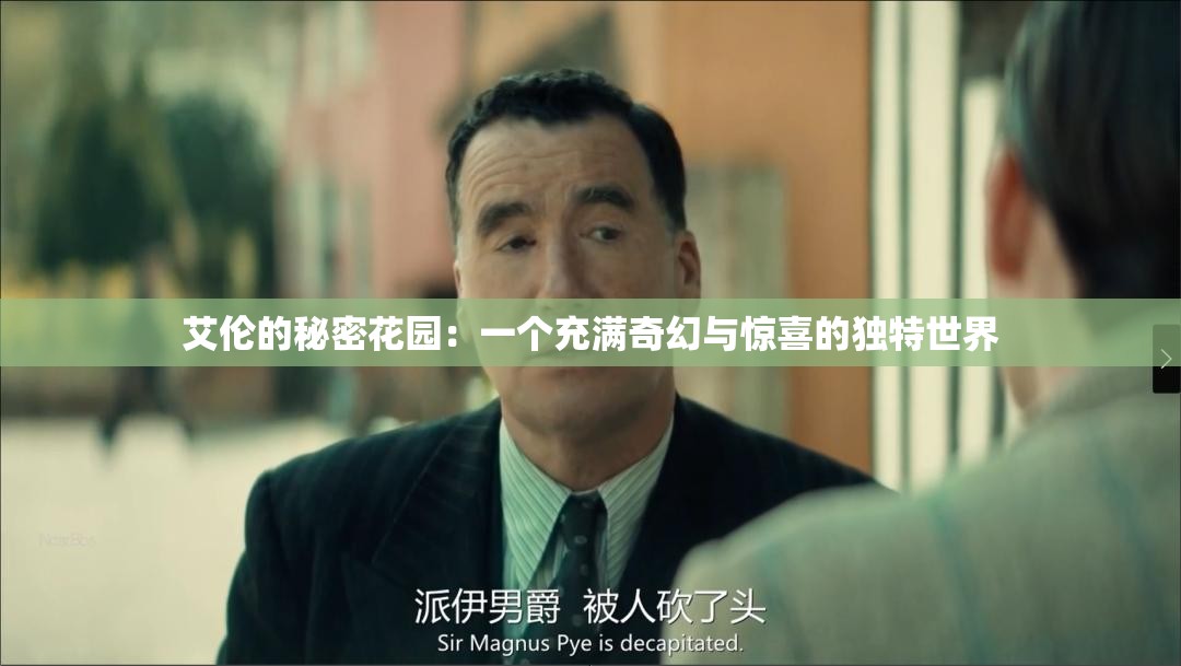 艾伦的秘密花园：一个充满奇幻与惊喜的独特世界