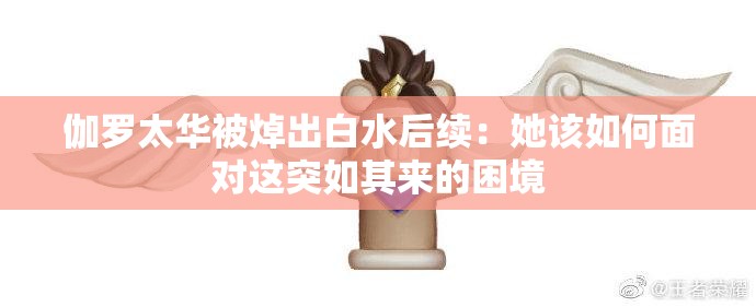 伽罗太华被焯出白水后续：她该如何面对这突如其来的困境