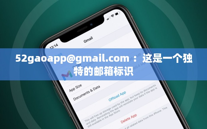 52gaoapp@gmail.com ：这是一个独特的邮箱标识