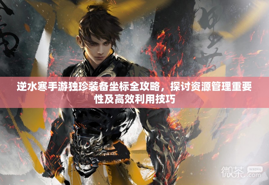 逆水寒手游独珍装备坐标全攻略，探讨资源管理重要性及高效利用技巧