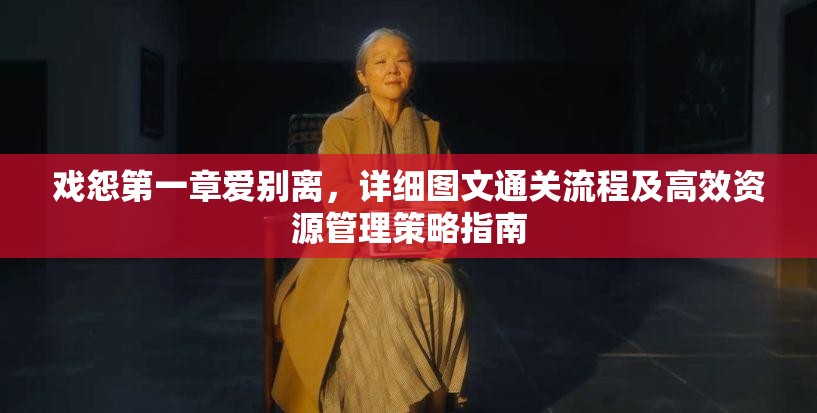 戏怨第一章爱别离，详细图文通关流程及高效资源管理策略指南