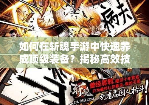 如何在斩魂手游中快速养成顶级装备？揭秘高效技巧！