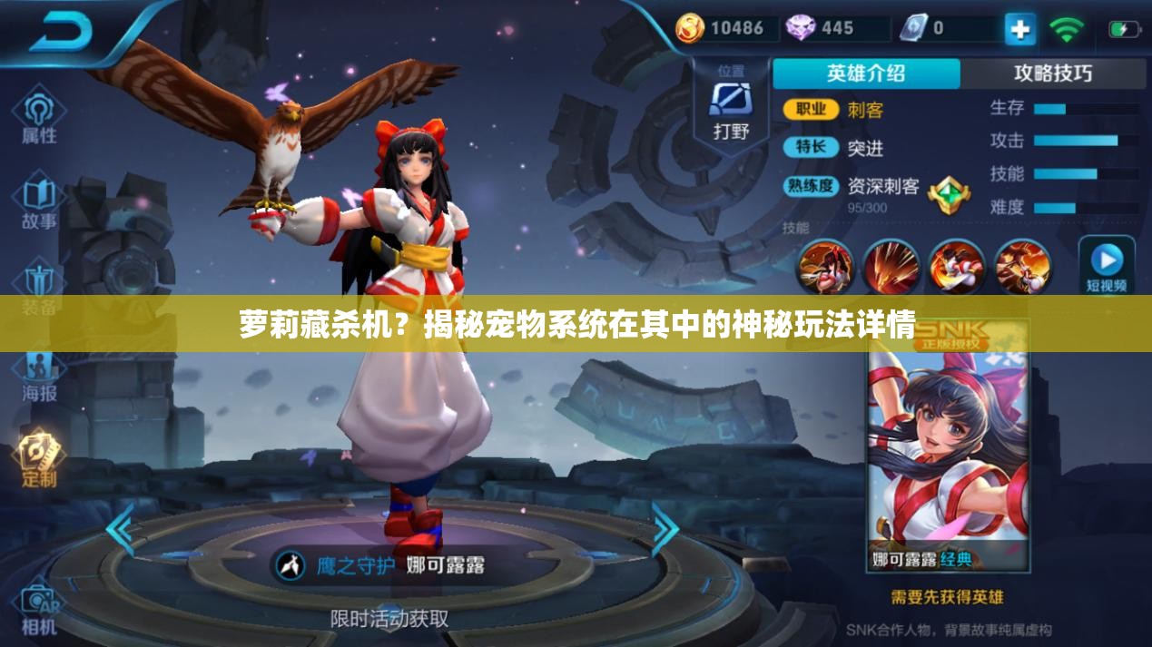 萝莉藏杀机？揭秘宠物系统在其中的神秘玩法详情