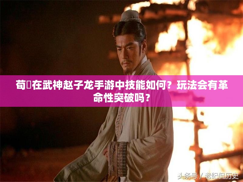 荀彧在武神赵子龙手游中技能如何？玩法会有革命性突破吗？