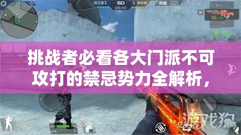 挑战者必看各大门派不可攻打的禁忌势力全解析，你敢直面这些无法逾越的规则吗？